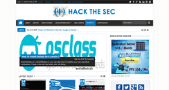 Desktop Screenshot of hackthesec.co.in